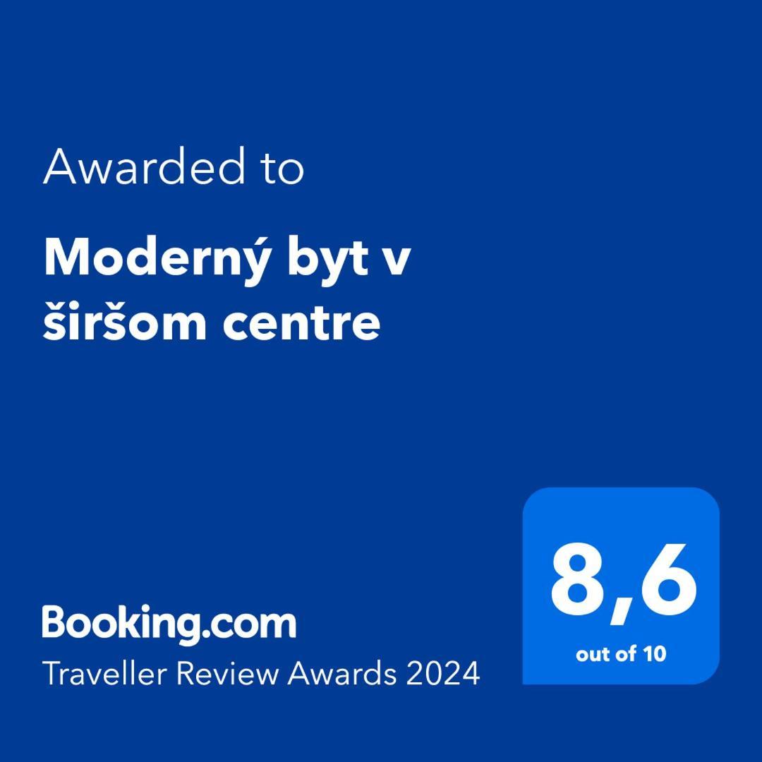Moderny Byt V Sirsom Centre Daire Bratislava Dış mekan fotoğraf